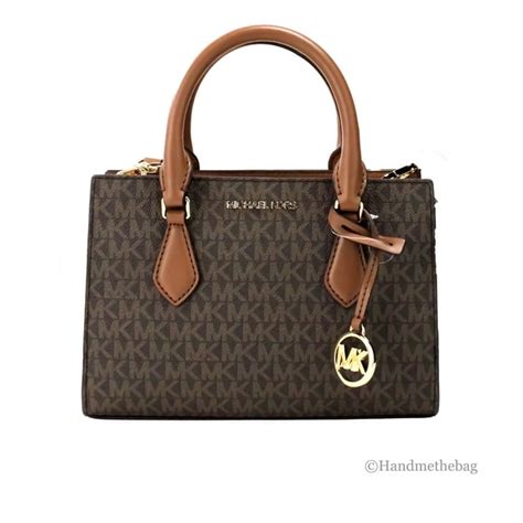 michael kors sheila small|Sheila Small Signature Logo Satchel .